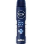 اسپری ضد تعریق مردانه نیوا (NIVEA) مدل Cool Kick حجم 200 میلی‌لیتر