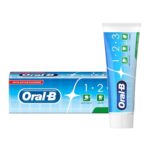 خمیر دندان اورال بی ORAL-B سری 1-2-3 مدل EXTRA FRESH حجم 75 میلی لیتر