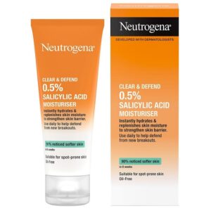 کرم مرطوب کننده نیتروژینا Neutrogena مدل ضدجوش Clear & Defend حجم 50 میلی لیتر